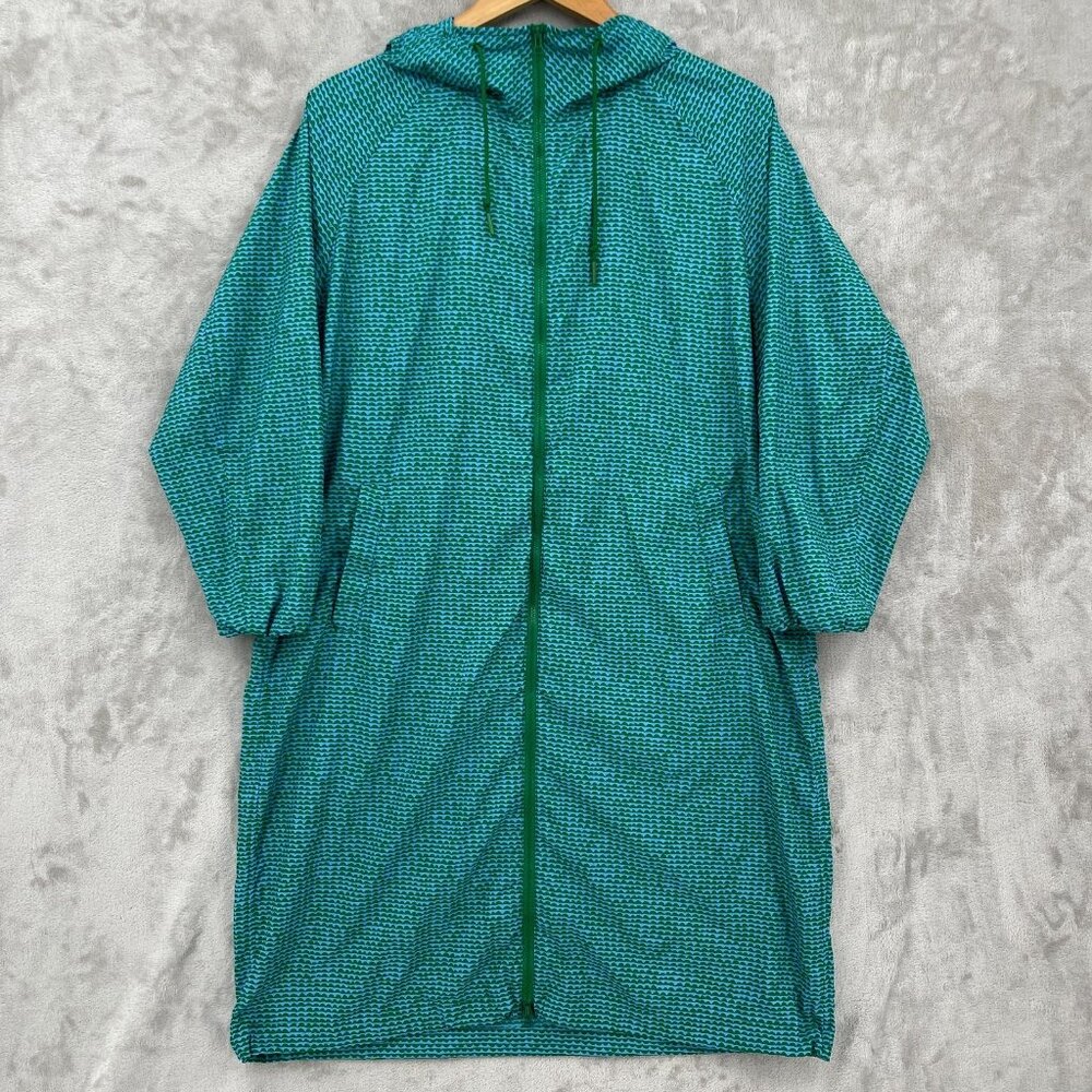 Marimekko x Uniqlo Oversized Packable Long Lightweight Parka Jacket